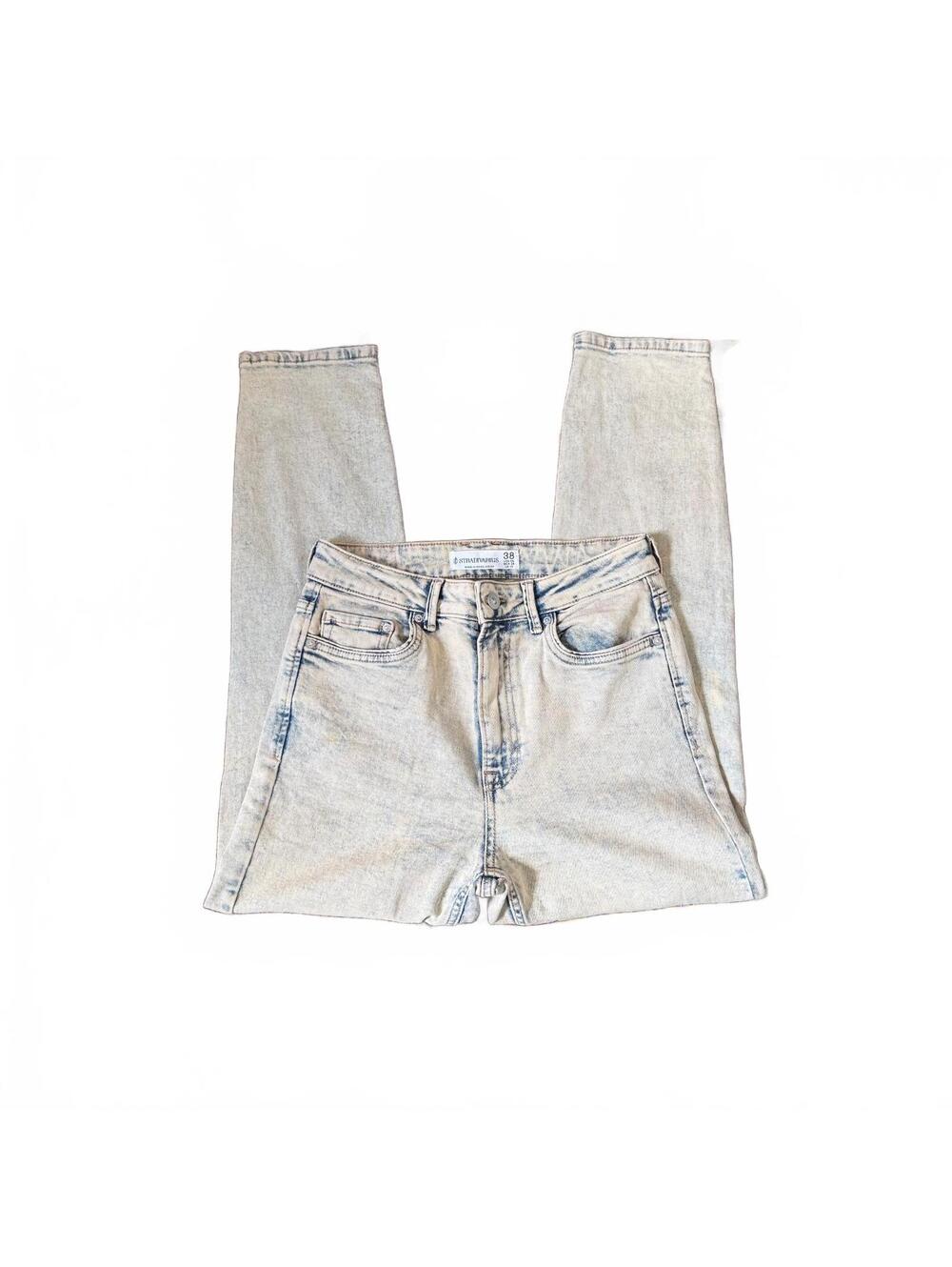 2000s straight leg stradivaruis jeans